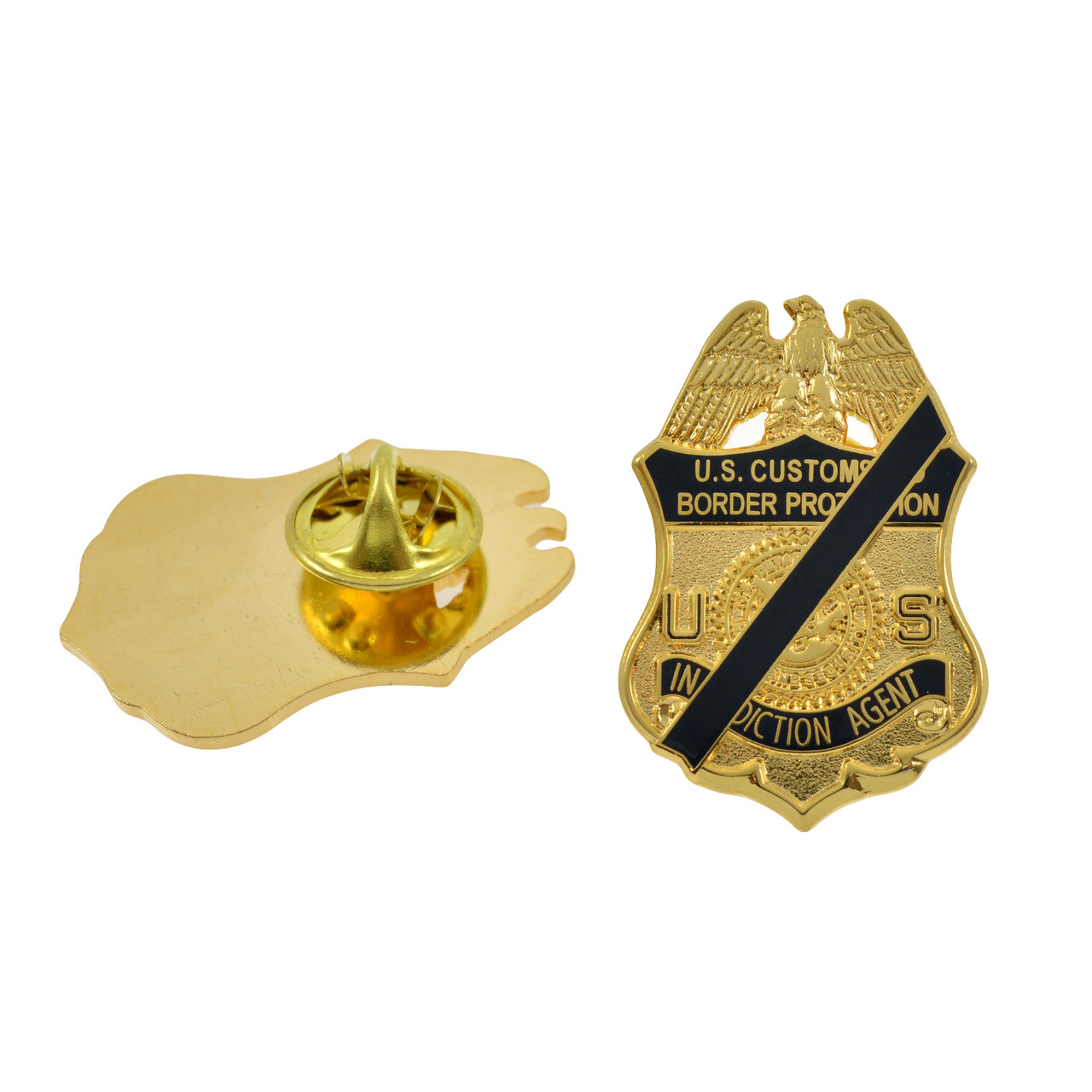 CBP Air and Marine Agent Mourning Mini Badge