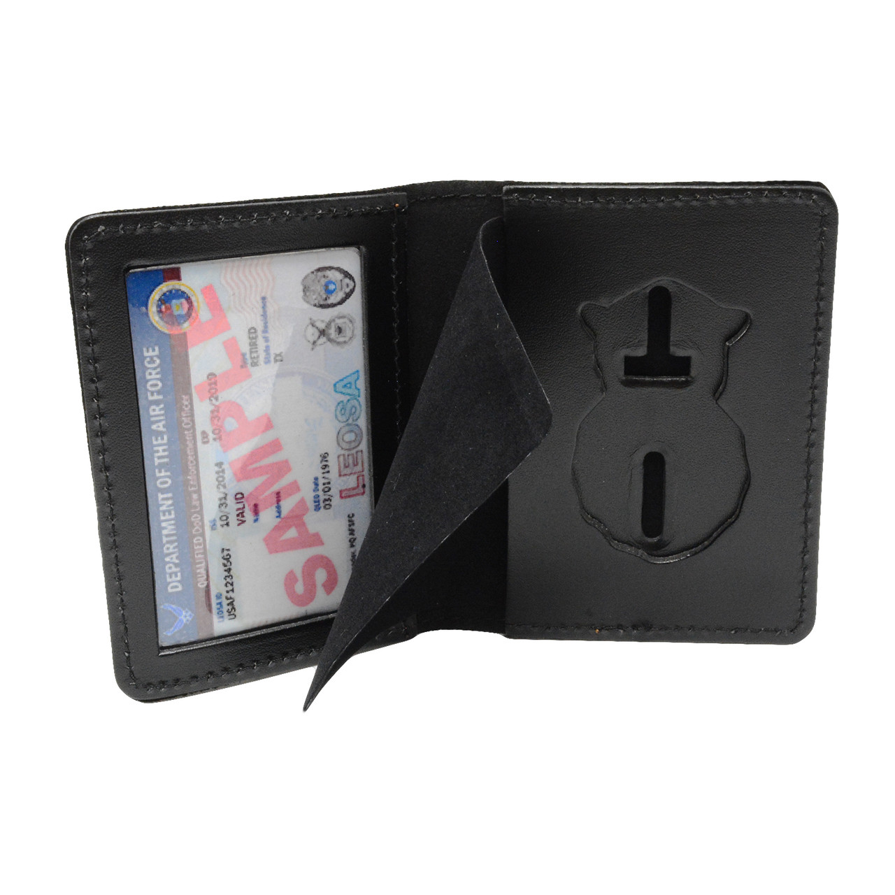 Air Force Security Police Badge and Credential Case | SP Leather