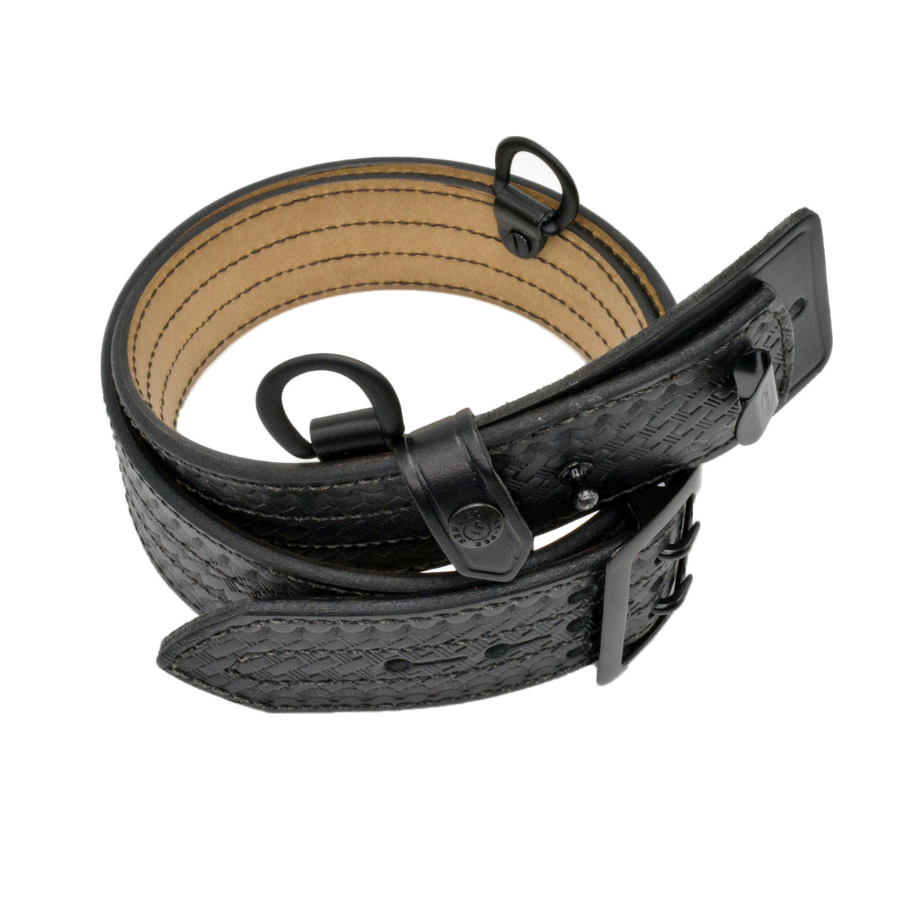 Stitched D-Ring Belt - Buck Brown — YUKETEN