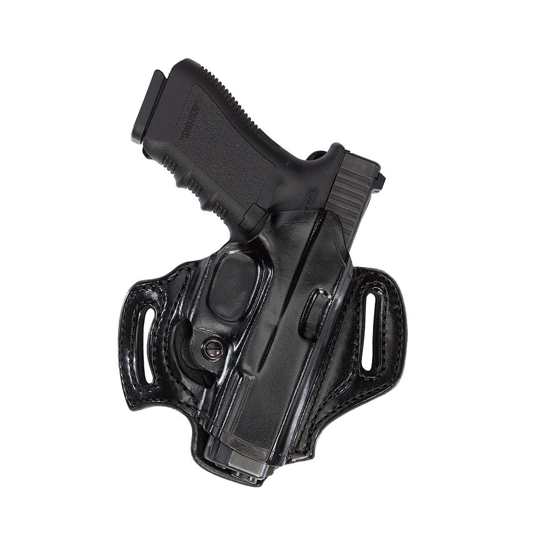 Aker 168A FlatSider XR13 Holster | Leather Belt Slide Concealed Carry