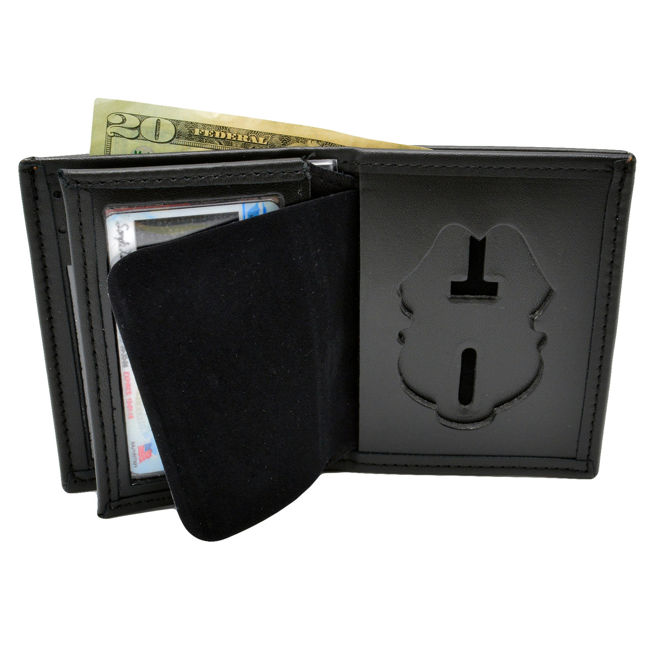 米国ポリスバッジ【US Army Military Police】PFホルダー付 Army Military MP Recessed Police Badge Wallet | Military Police