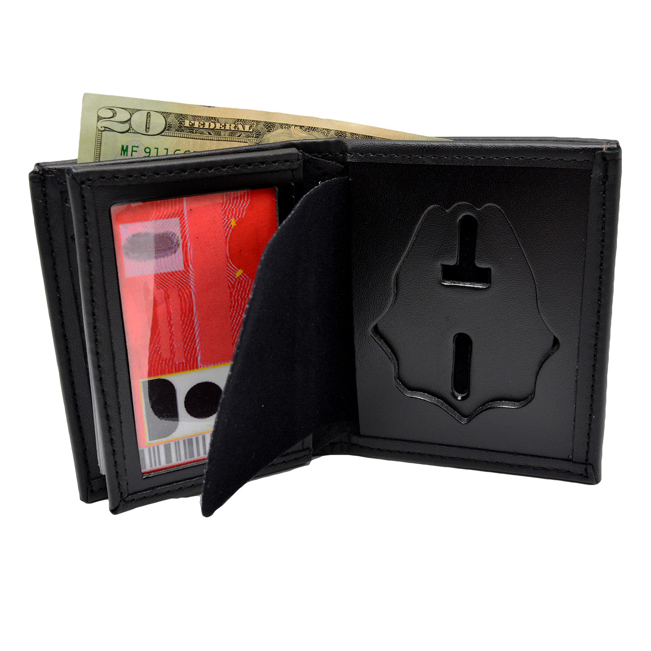 Perfect Fit Badge Wallet for Blackinton B96 - Fire Department Badge
