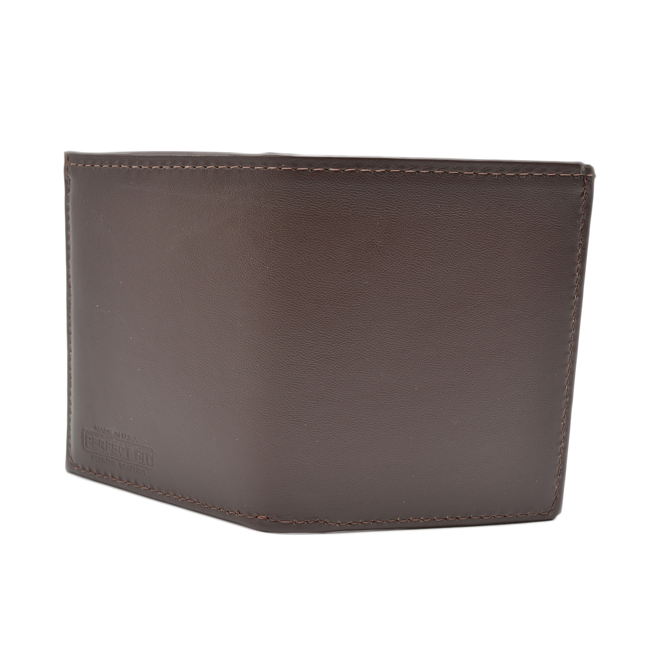  Perfect Fit Shield Wallets Shield with Eagle Police and  Security Fits for Blackington B 296 Style Hidden Badge Wallet Leather  (Cutout PF-209) Brown : Office Products