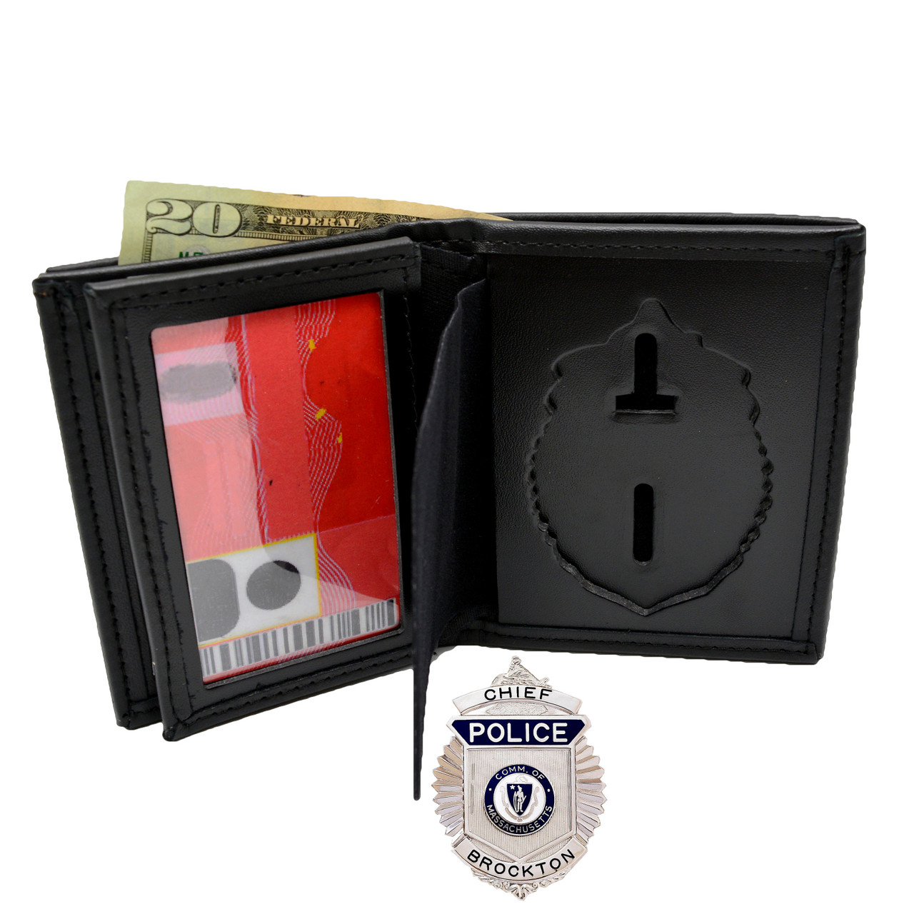 Perfect Fit Radiator Badge Wallet | Blackinton B587 Badge Wallet