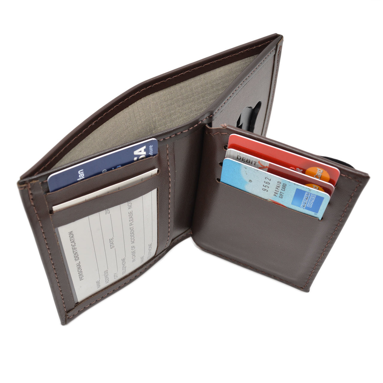  Perfect Fit Shield Wallets Large Shield with Eagle Top