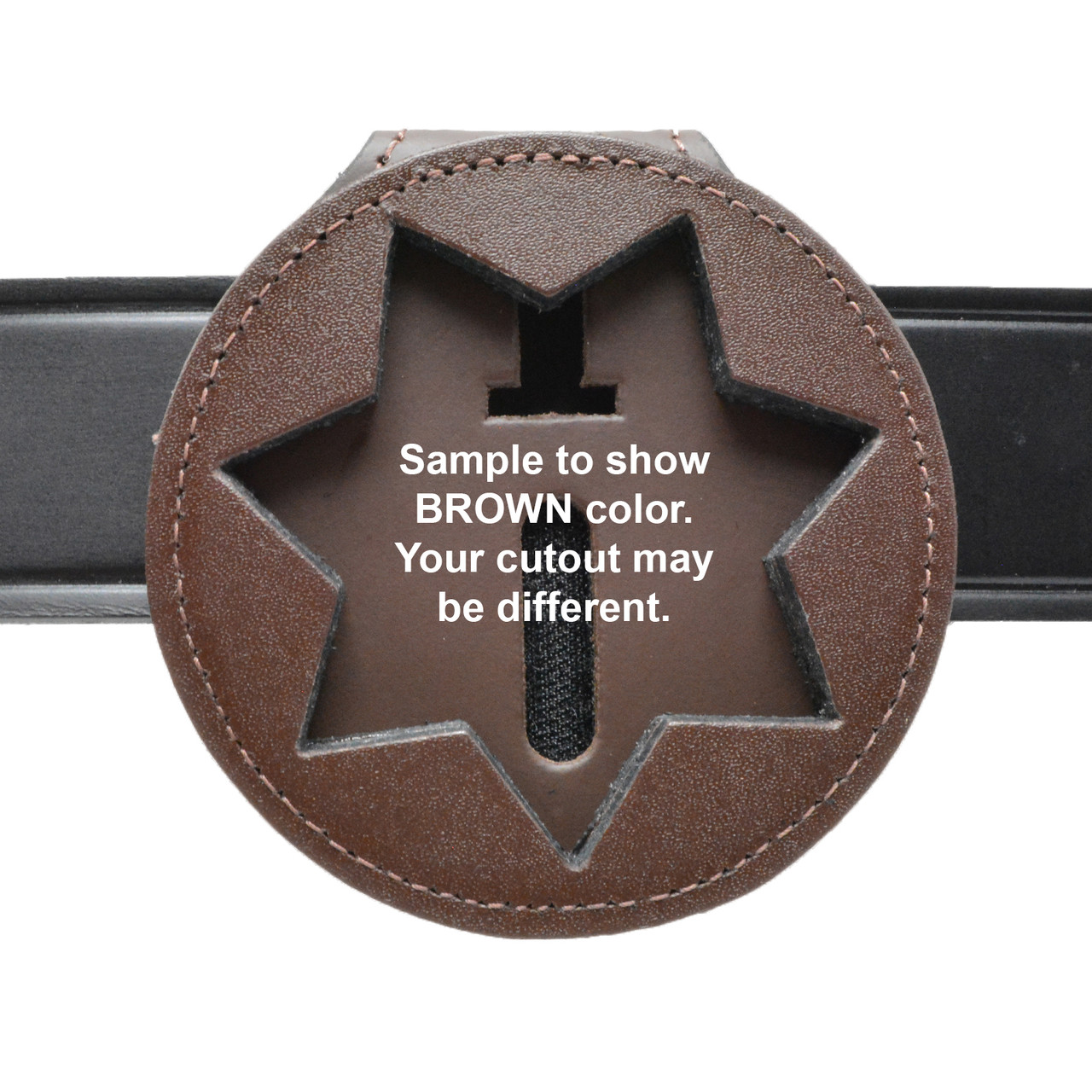 NYPD Chief Inspector Belt Badge Holder | NYPD Deputy Inspector 