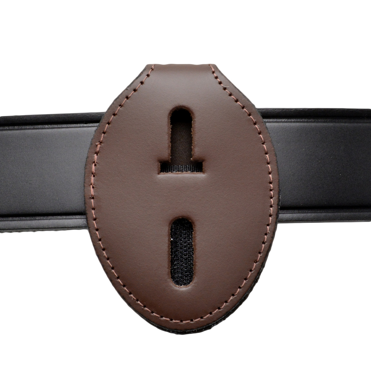  Badge Shield Holder with Leather Wrapped Heavy Duty