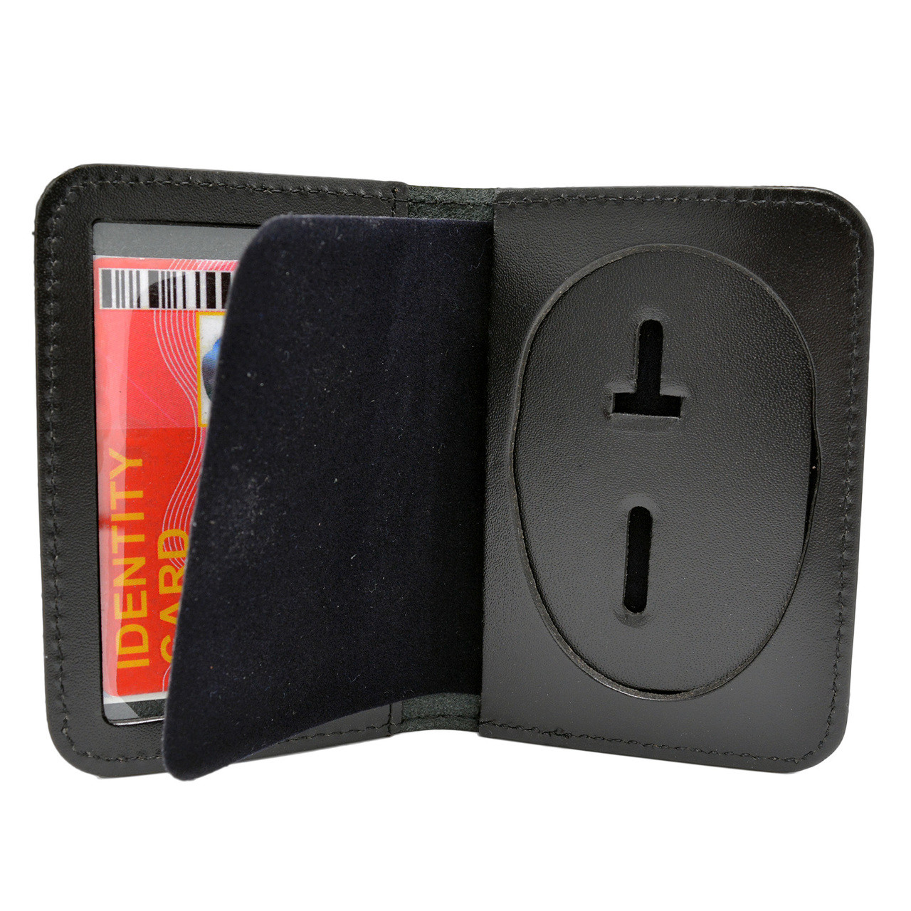 Oval Cutout Badge and ID Case | Oval Police Badge Case | Perfect