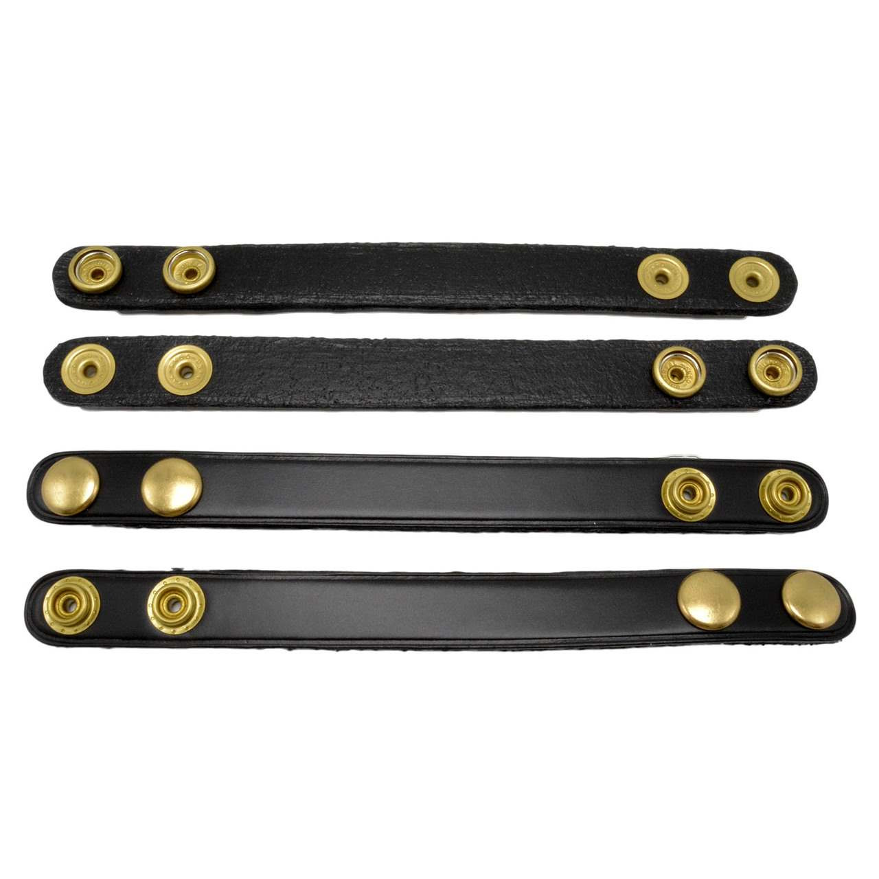 Perfect Fit Duty Belt Keepers 3/4 Plain Genuine Leather - 4 Pack