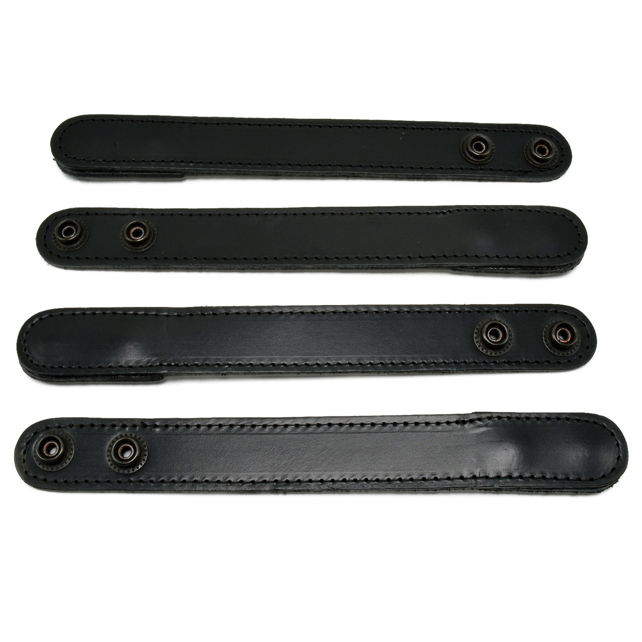 Perfect Fit Belt Keepers | Duty Belt Keeper | Hidden Snap Leather