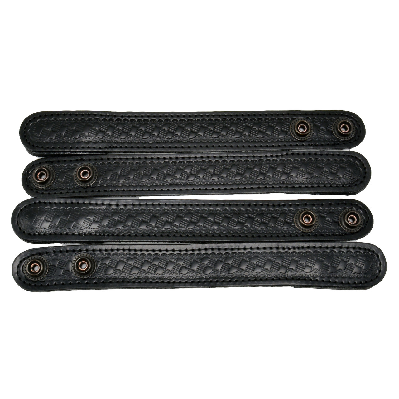 Perfect Fit Belt Keepers | Duty Belt Keeper | Hidden Snap Leather