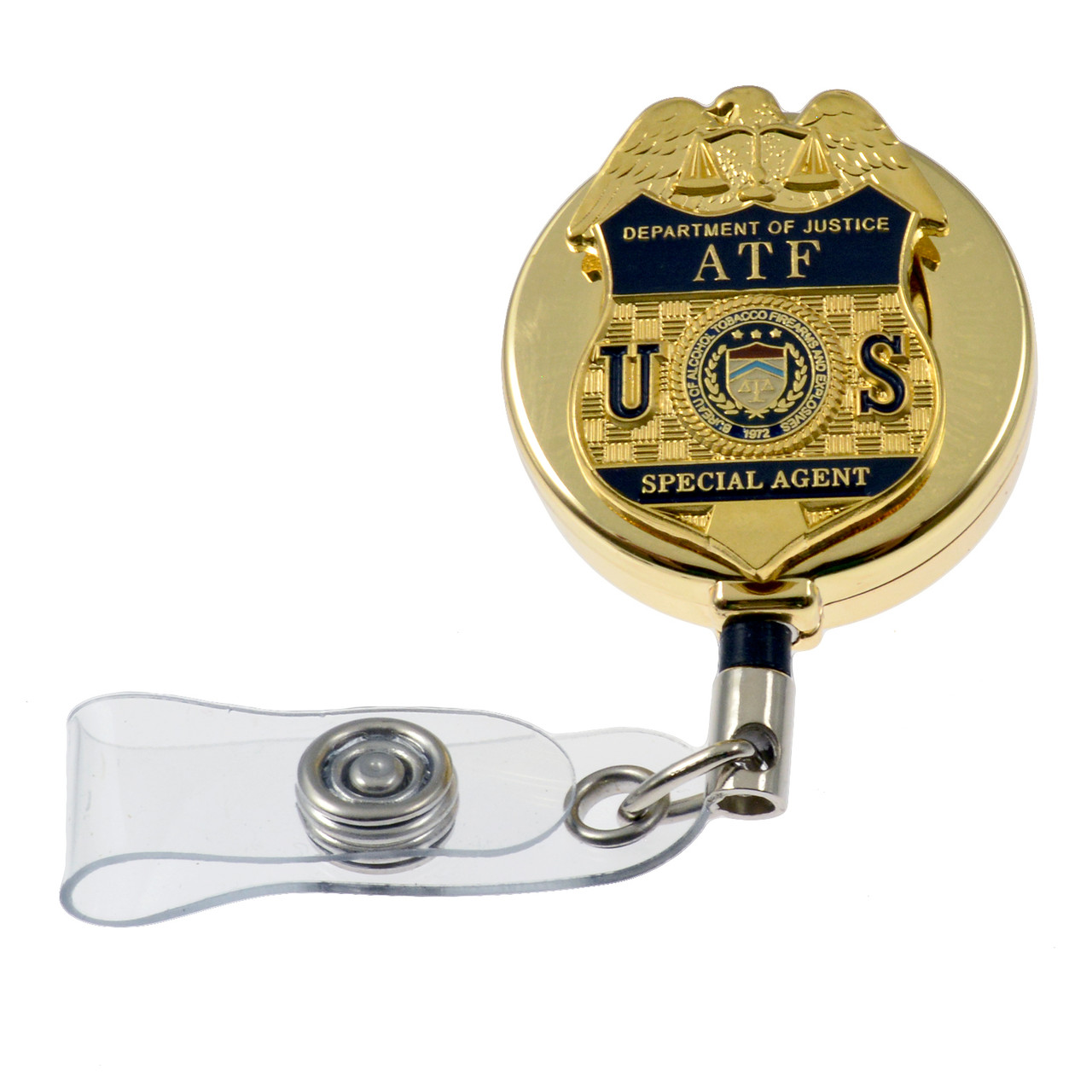ATF Special Agent Badge Retractable ID Holder