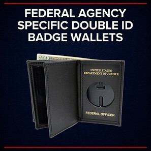Federal Agency Specific Double ID Badge Wallets