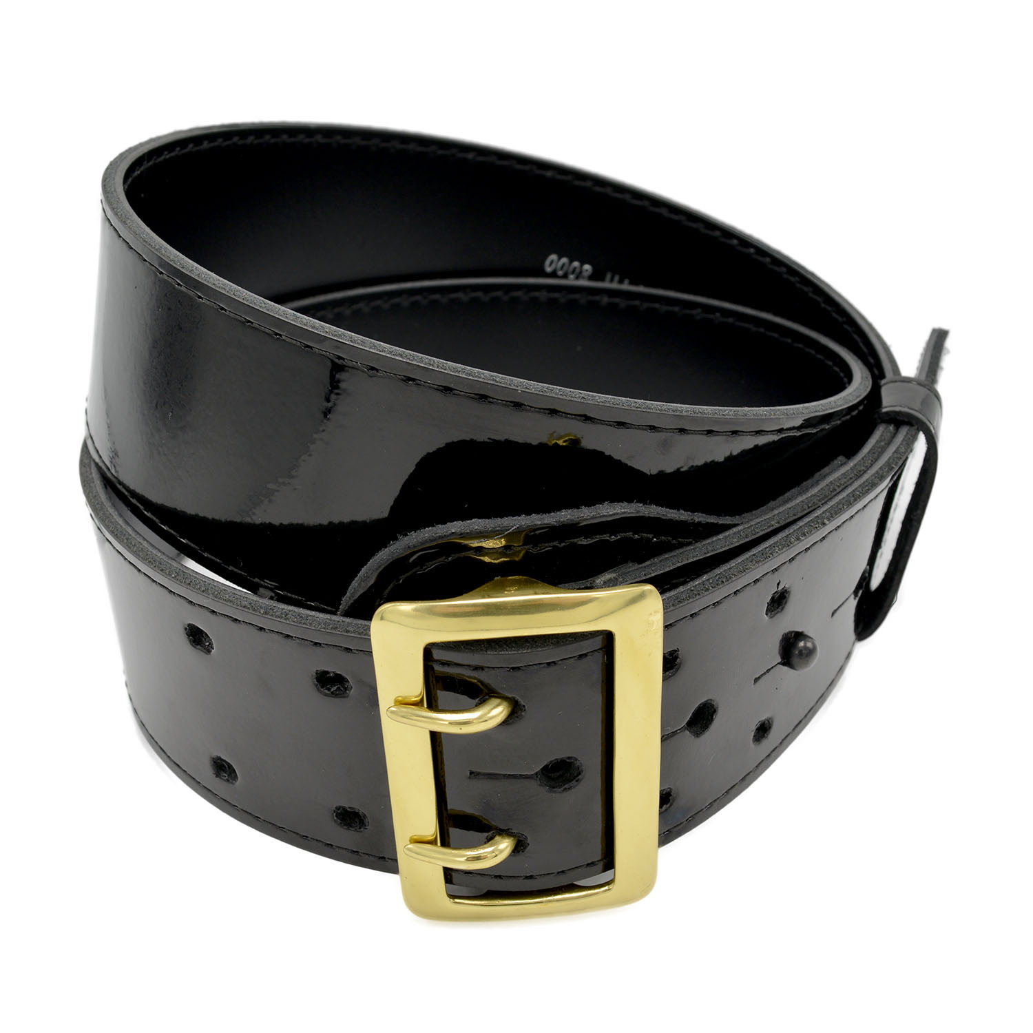 Perfect Fit Sam Browne Premium Leather Duty Belt Police Duty Belt