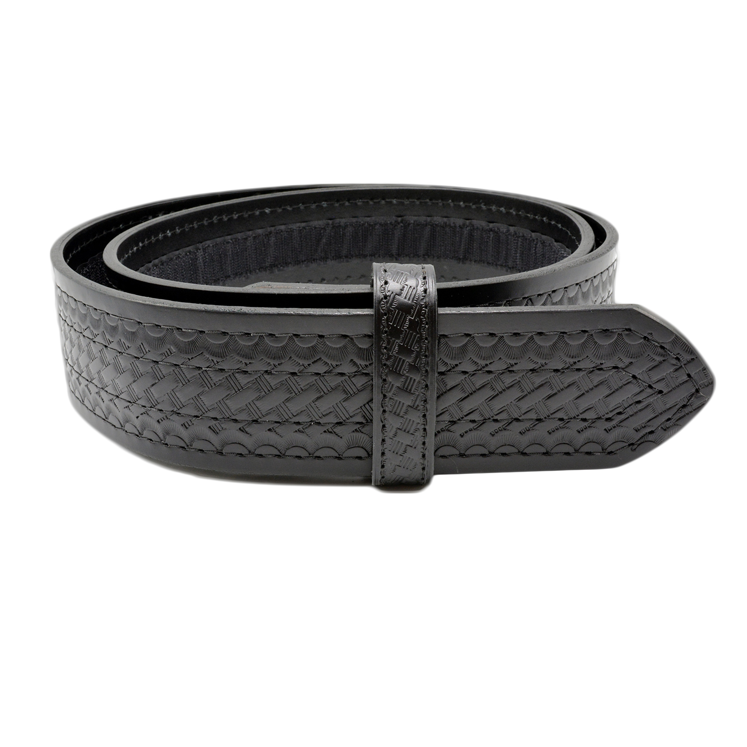 Perfect Fit Buckleless Leather Duty Belt | Velcro Fastener Duty Belt ...