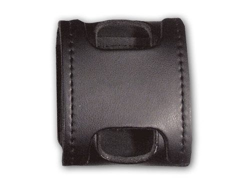 Black Leather Pager Keeper