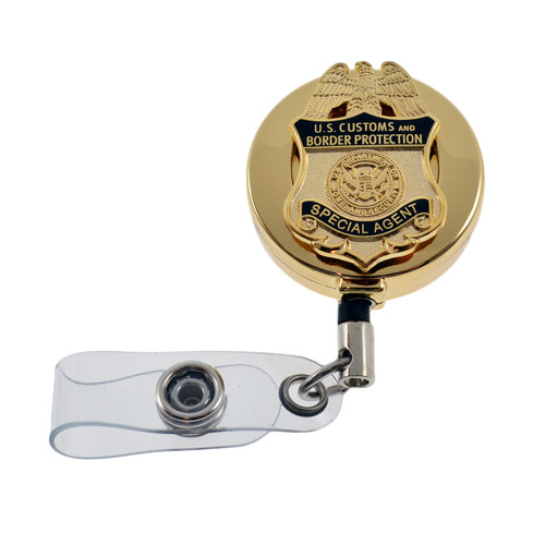 CBP OPR Special Agent Retractable Badge Reel ID Holder