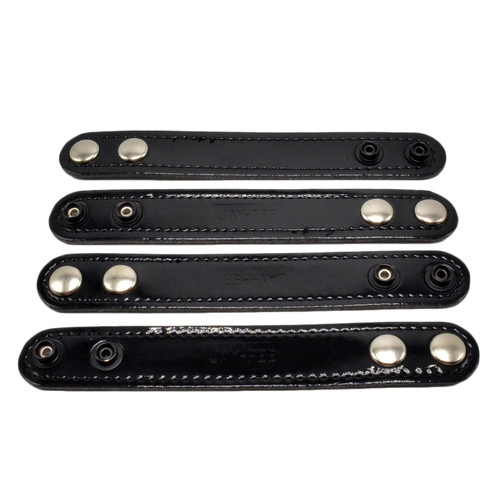 Jay-Pee Clarino High Gloss 1" Belt Keeper Loop - 4 Pack