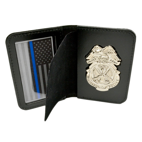 Army Military Police MP Badge and Credential Case | MP Leather