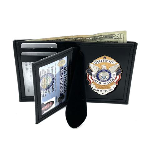 DK450 Supreme Hidden Badge & ID Wallet- Custom Cutout