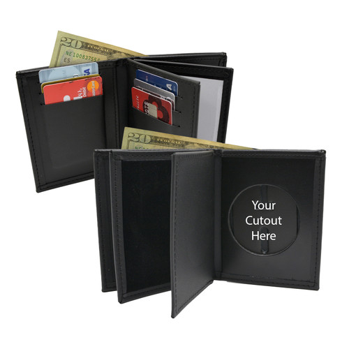 Perfect Fit Model 1298A Double ID 4 1/8 x 3 1/4 Credentials - Custom Cutout Perfect Fit Model 1298A Double ID 4 1/8 x 3 1/4 Credentials - Custom Cutout