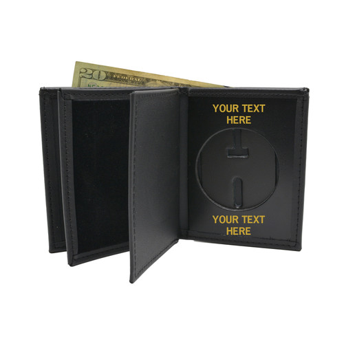Bureau of Prisons Badge Wallet - Fits New Credentials & Badge - Custom Imprint Bureau of Prisons Badge Wallet - Fits New Credentials & Badge - Custom Imprint