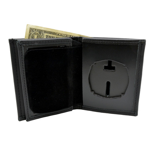 DSNY NYC Sanitation Worker Bifold Leather Badge Wallet