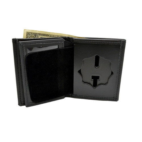 arkansas state police Bifold Leather Badge Wallet