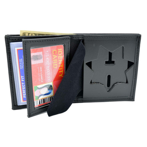 【LP】The Badge Duty Leather Flip Out Badge Case | Badge And Wallet