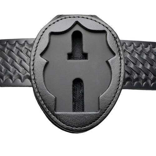 NY NJ Detective Badge Belt Clip Badge Holder with Neck Chain