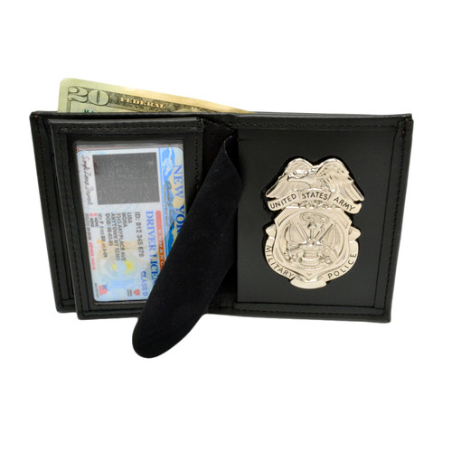 U. S. Army Military Police Badge & Wallet Combo
