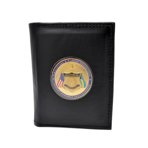 Overland Leather Challenge Coin Money Clip Wallet 