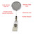 ICE Officer Retractable Badge Reel ID Holder