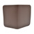 Brown leather id case
