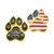 USBP Border Patrol K9 Dog Paw Challenge Coin
