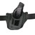 AKER nightguard 147a xl open top holster black front
