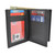 U.S. Capitol Police Sergeant badge wallet interior with clear driver's license window and framed ID window