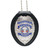 Concealed Weapons Permit Clip On/Neck Chain Leather Holder & Badge