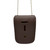 Universal Leather Badge & ID Holder with Neck Chain 2.5 X 3.25 Brown