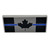 Canada Thin Blue Line Flag Challenge Coin - CBSA Customs