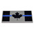 Canada Thin Blue Line Flag Challenge Coin - Spartan - Police