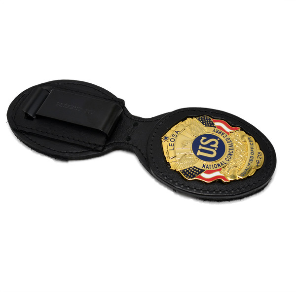 ハンドシェイカー 保護者認定証 LEOSA HR218 Badge Holder Belt Clip | LEOSA Neck badge holder