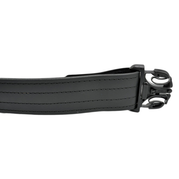 Leather Duty Belt with Full Hook Lining & Cop Lock Buckle Lined Duty Belt