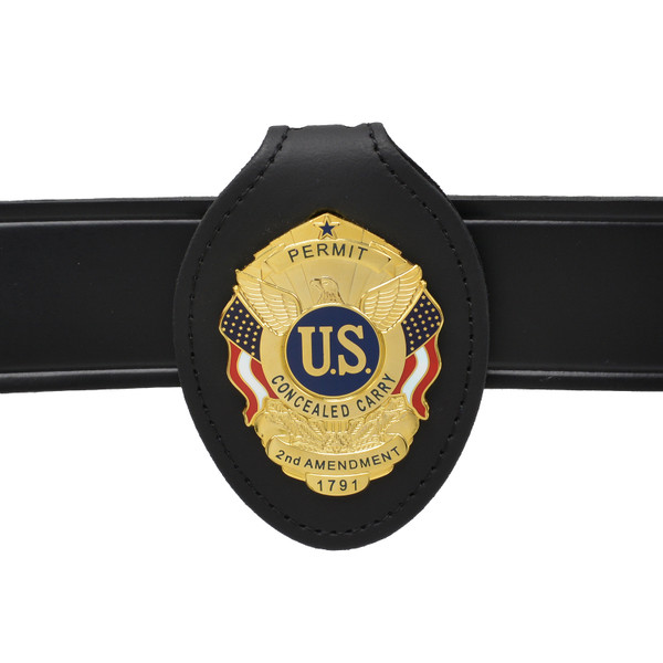 Universal Concealed Carry Belt Badge Holder CCP Neck badge holder