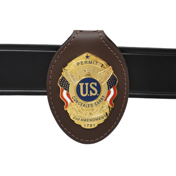Universal Concealed Carry Belt Badge Holder CCP Neck badge holder