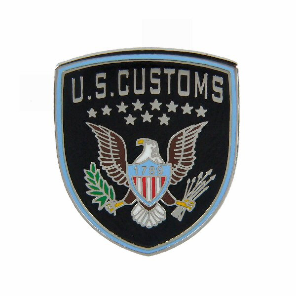 US Legacy U S Customs Inspector Patch Pin