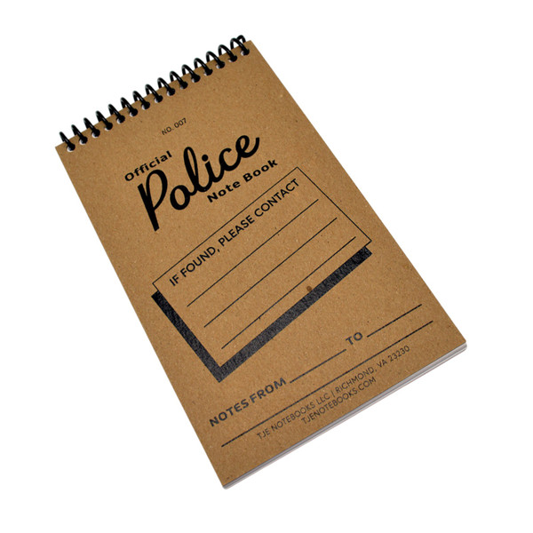 007 Stationers Official Police Notebook