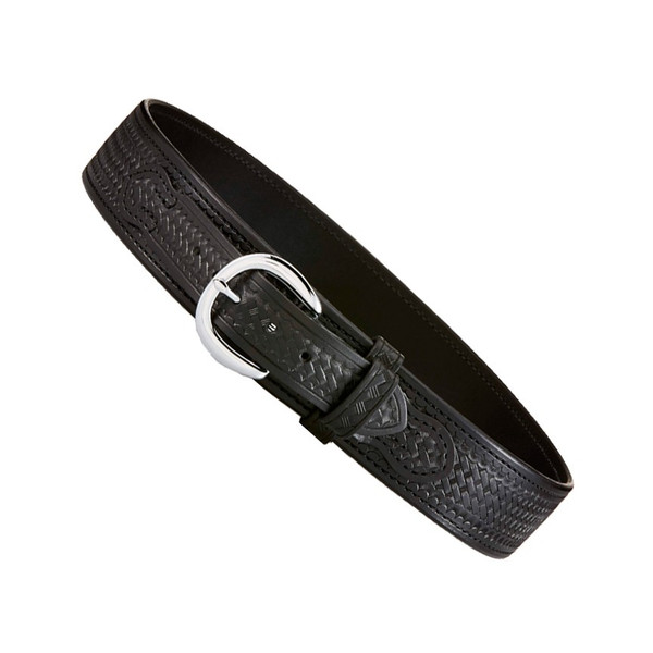 Aker River Duty Belt - Black Basketweave, product view