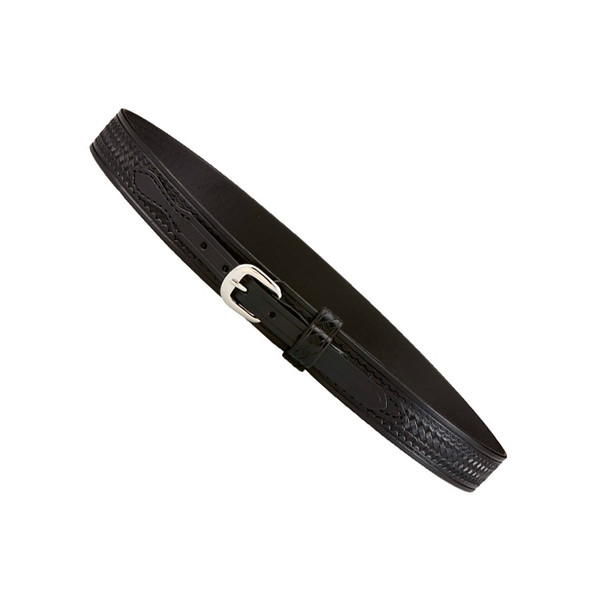 Aker Ranger Belt, 1-1/2" - Black Basketweave, product view
