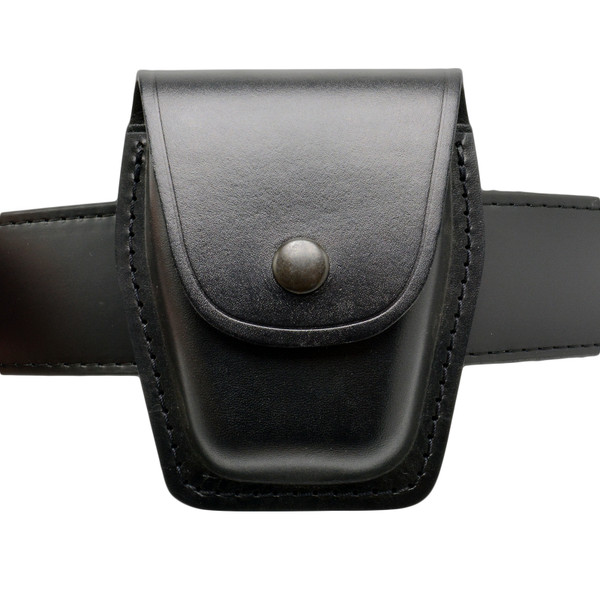 Perfect Fit Moulded Leather Closed Top Handcuff Case - Large ASP Size